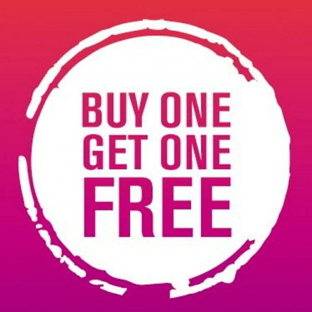 LAST HOUR ALL ITEMS BOGO SALE